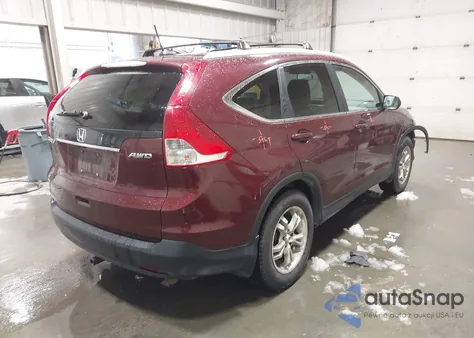 2013 Honda Cr-V Ex-L z USA, uszkodzony, nr VIN 5J6RM4H75DL036866